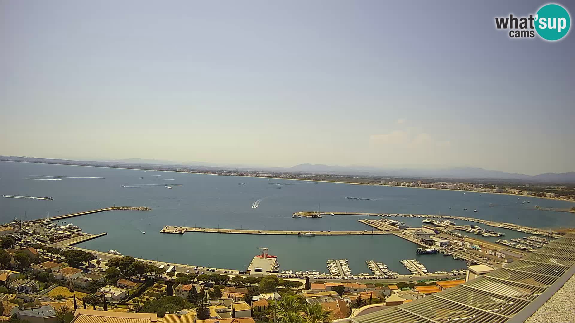 Roses – Puerto pesquero  y la bahía de Roses