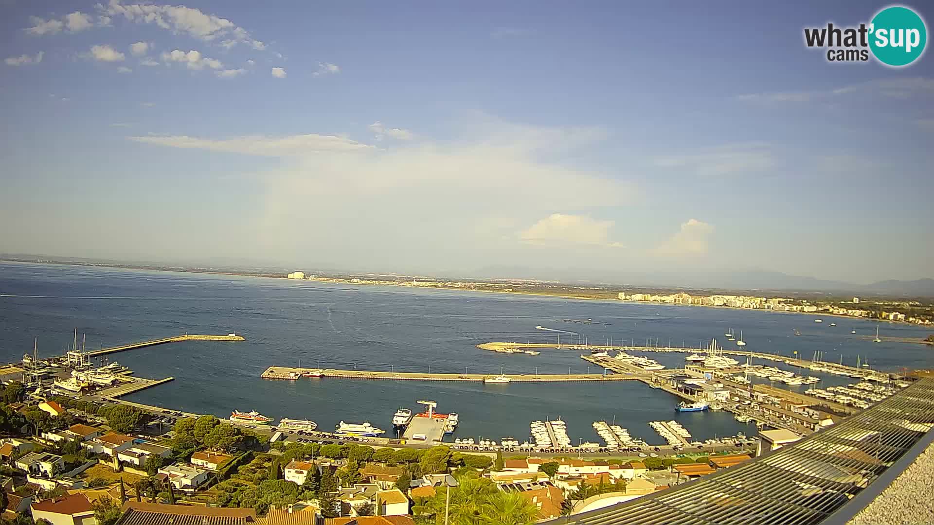 Roses –  Port de pêche  et la baie