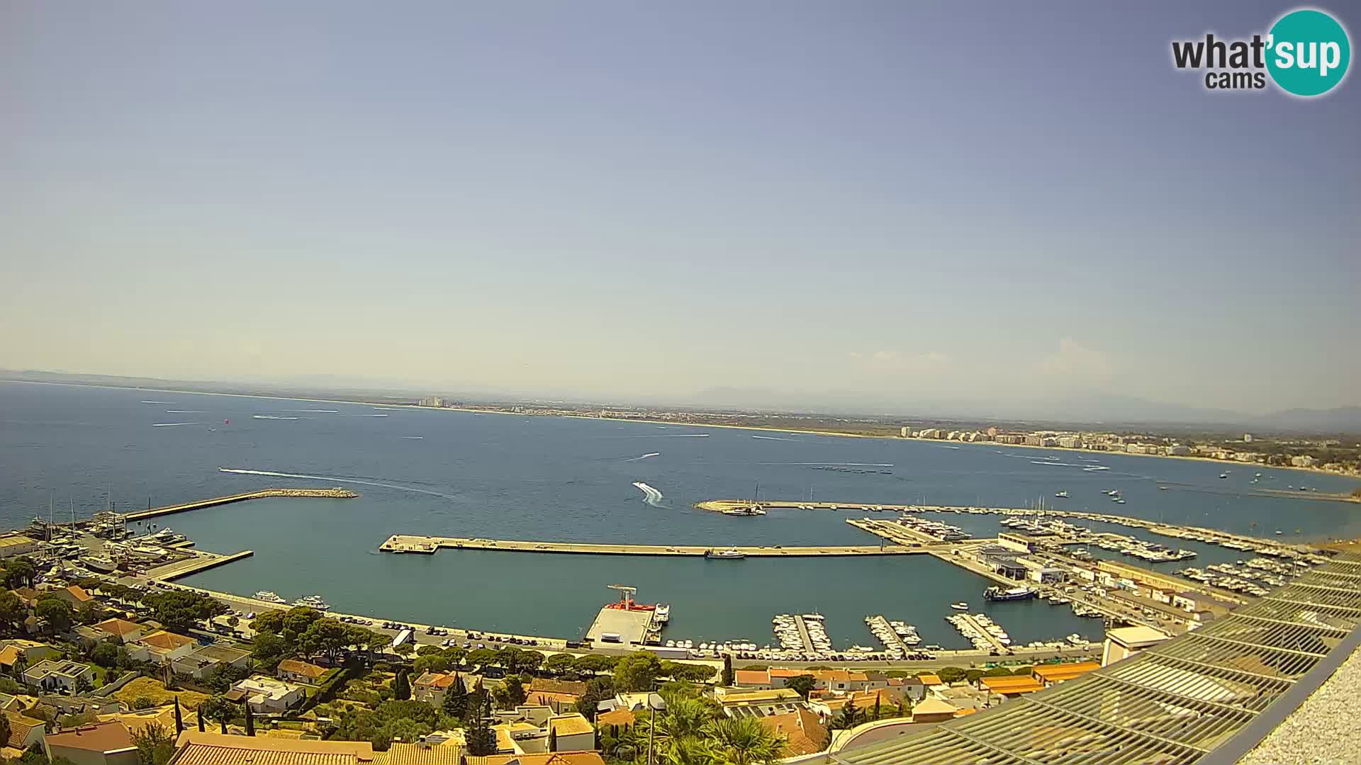 Roses –  Port de pêche  et la baie
