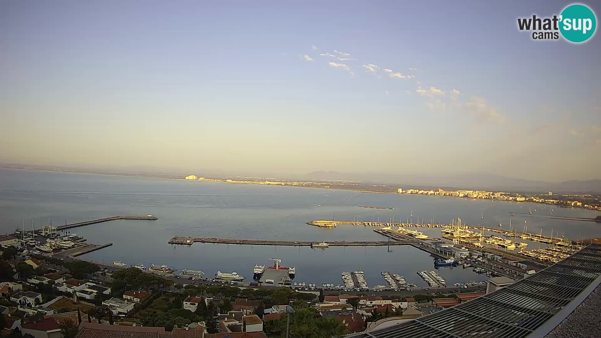 Roses –  Port de pêche  et la baie