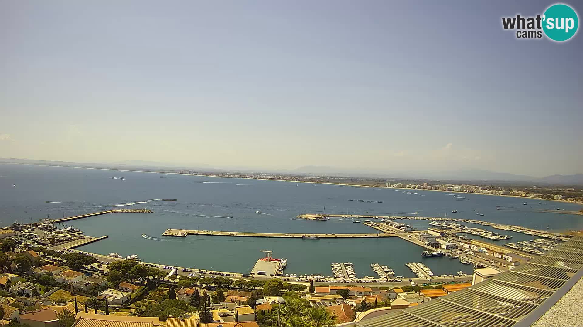 Roses –  Port de pêche  et la baie