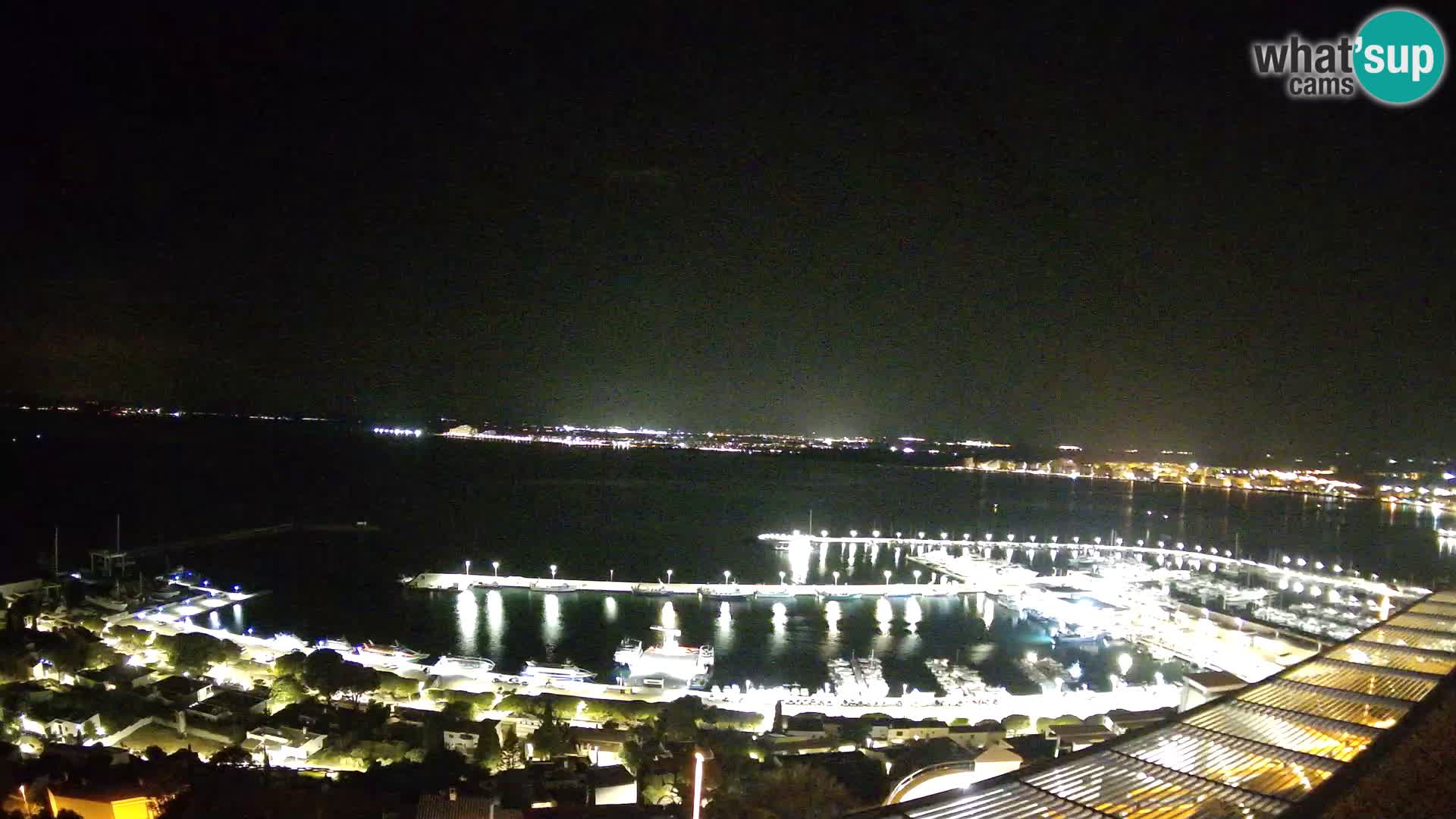 Livecam Hafen Roses – Fischereihafen und die Bucht