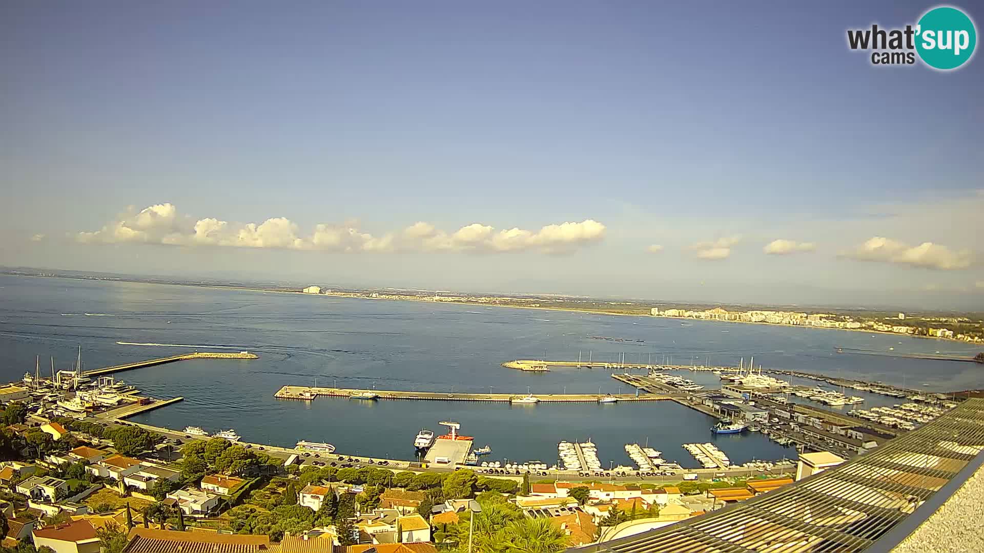 Roses – Puerto pesquero  y la bahía de Roses