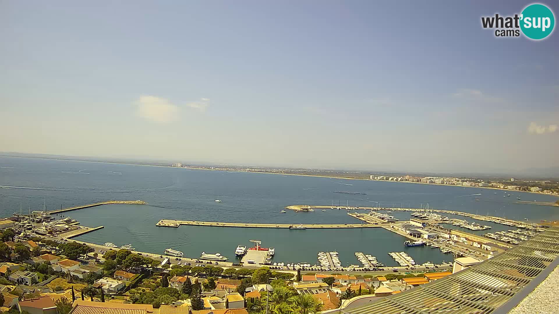 Roses – Puerto pesquero  y la bahía de Roses