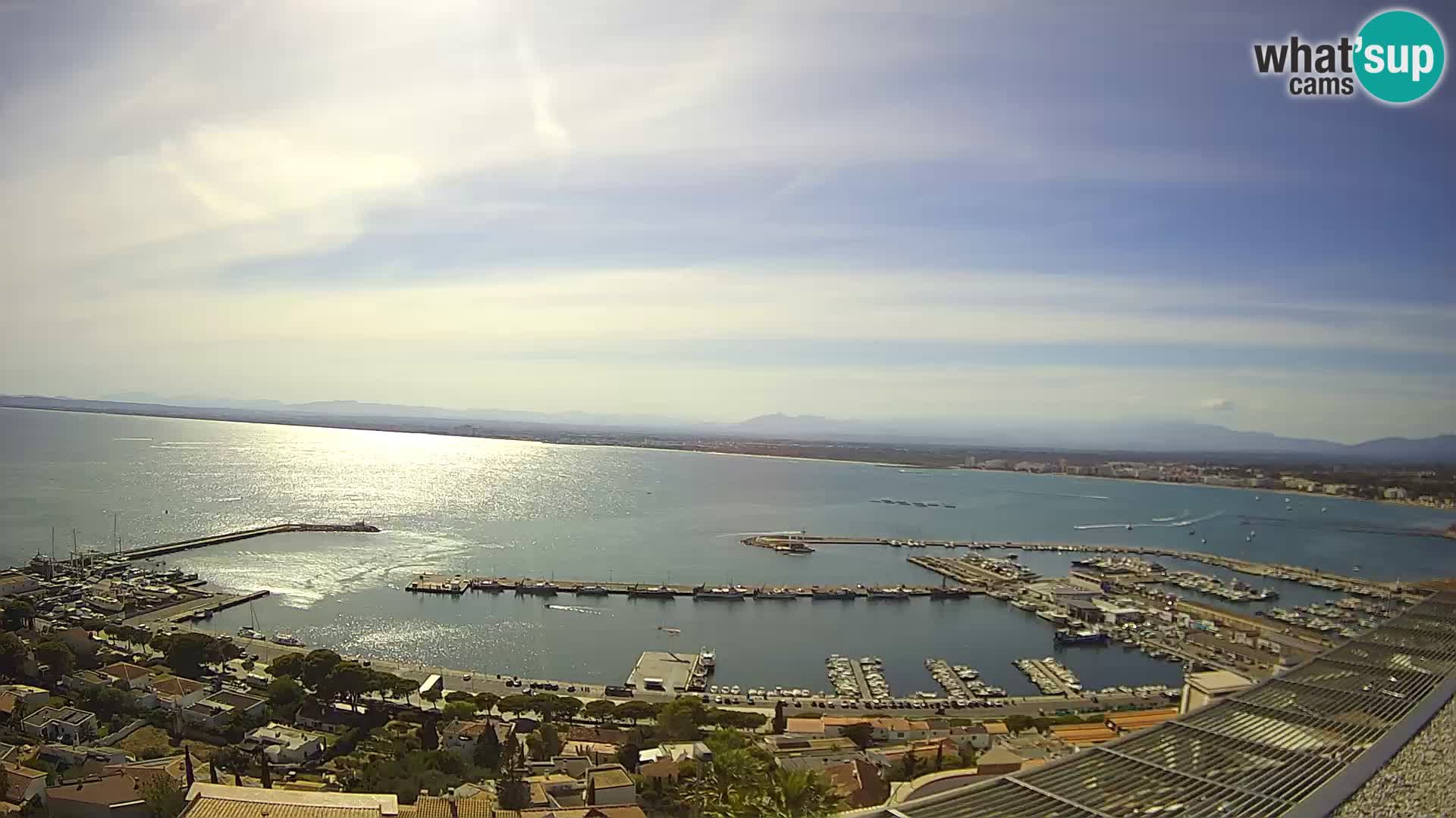 Roses – Puerto pesquero  y la bahía de Roses