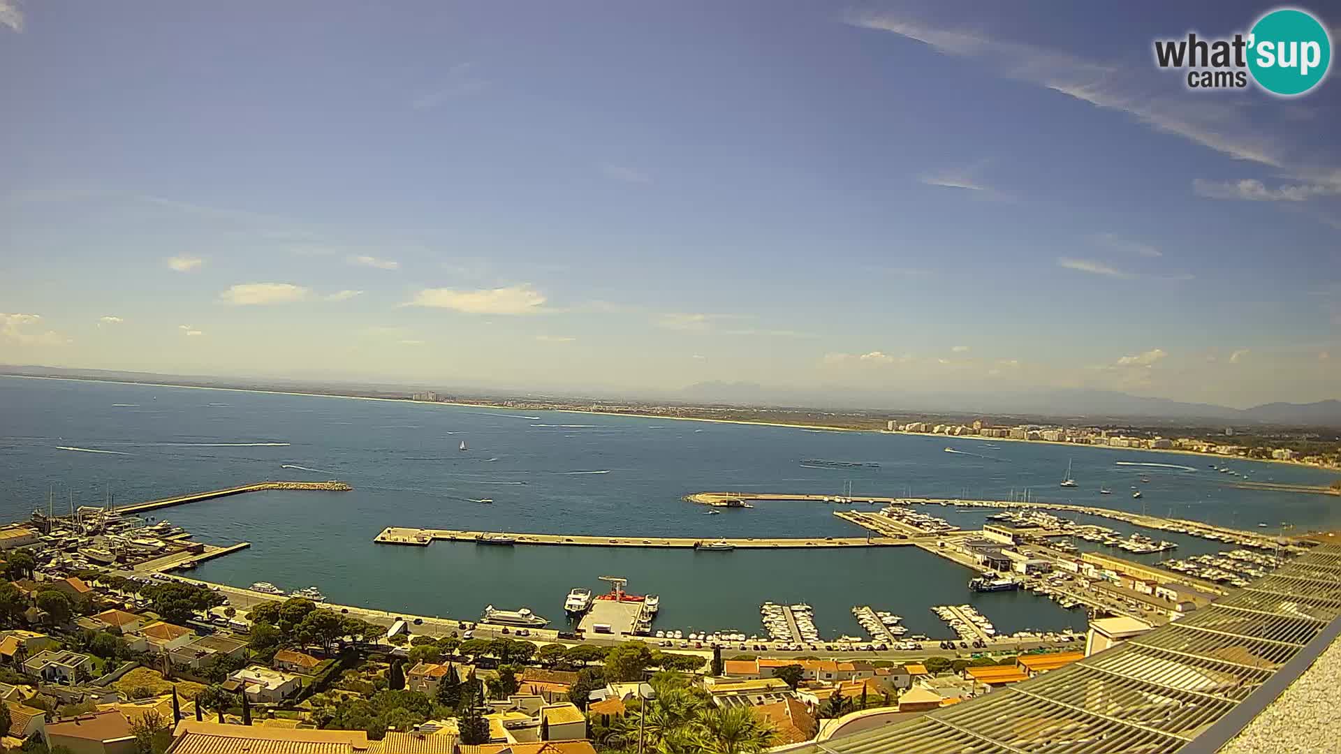 Roses –  Port de pêche  et la baie