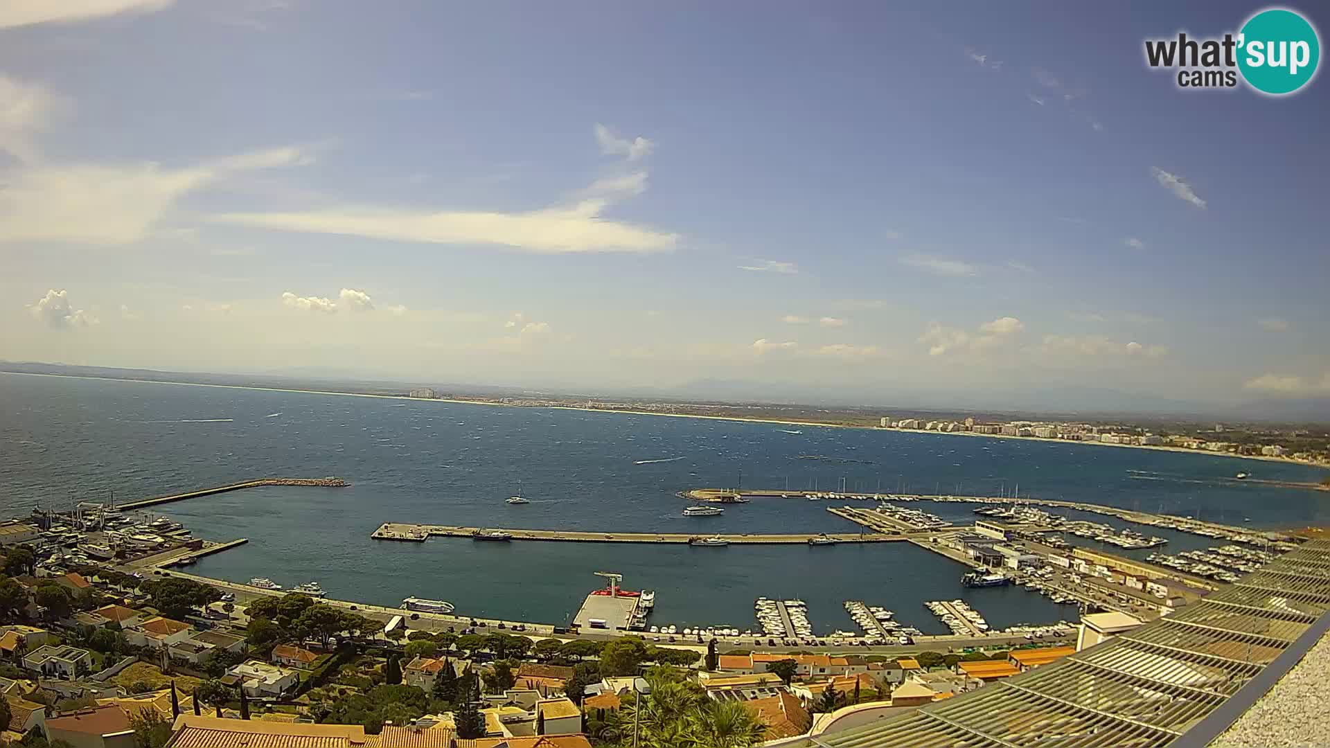 Roses –  Port de pêche  et la baie