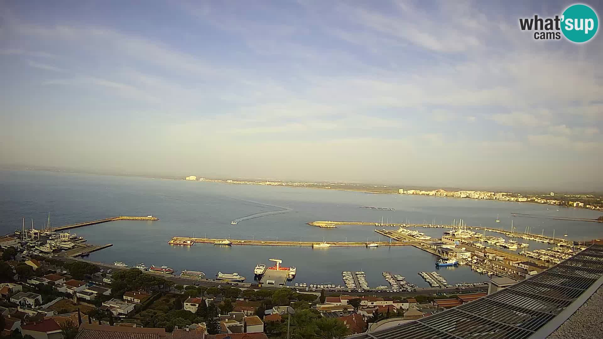 Roses –  Port de pêche  et la baie