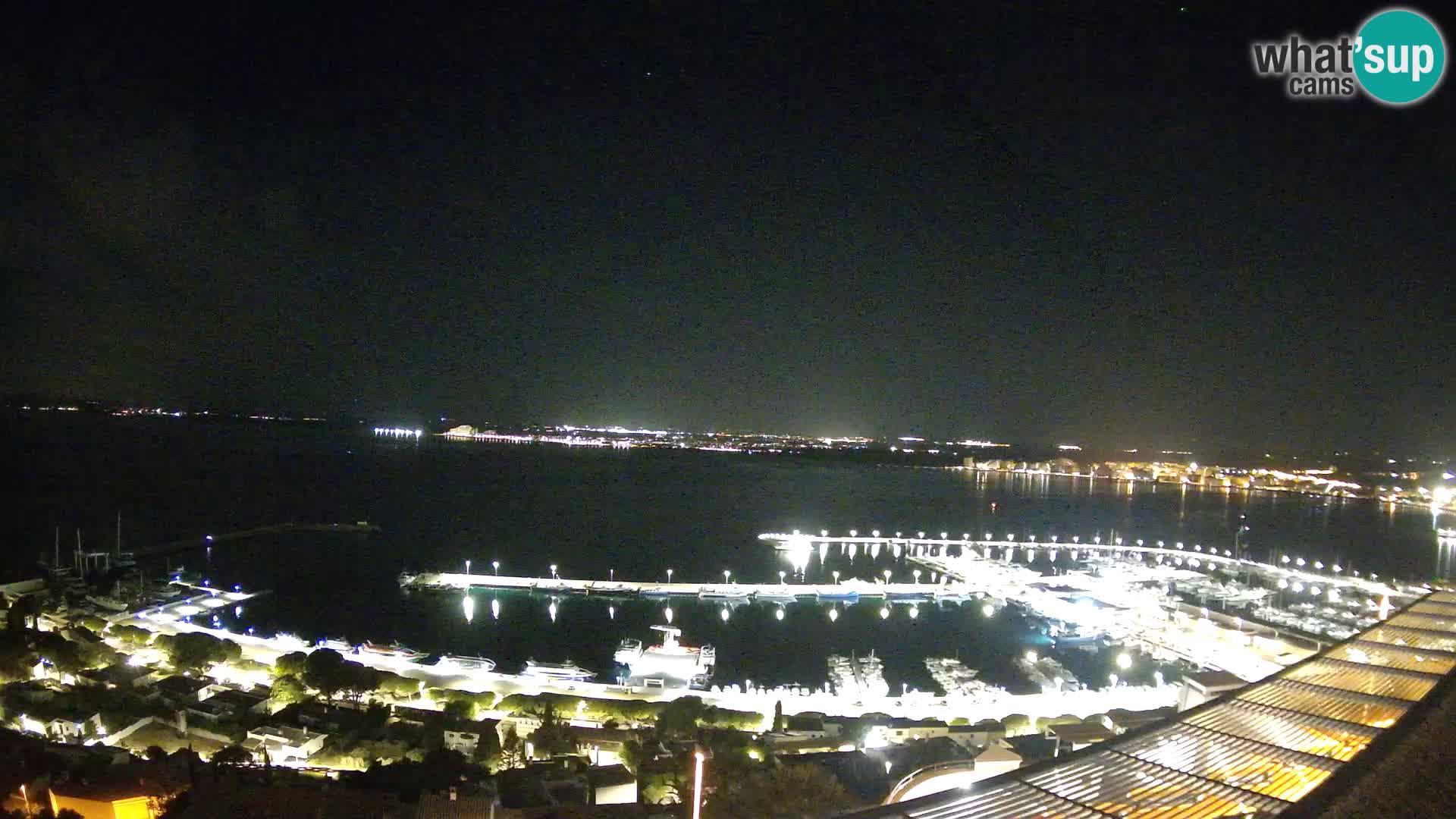 Livecam Hafen Roses – Fischereihafen und die Bucht
