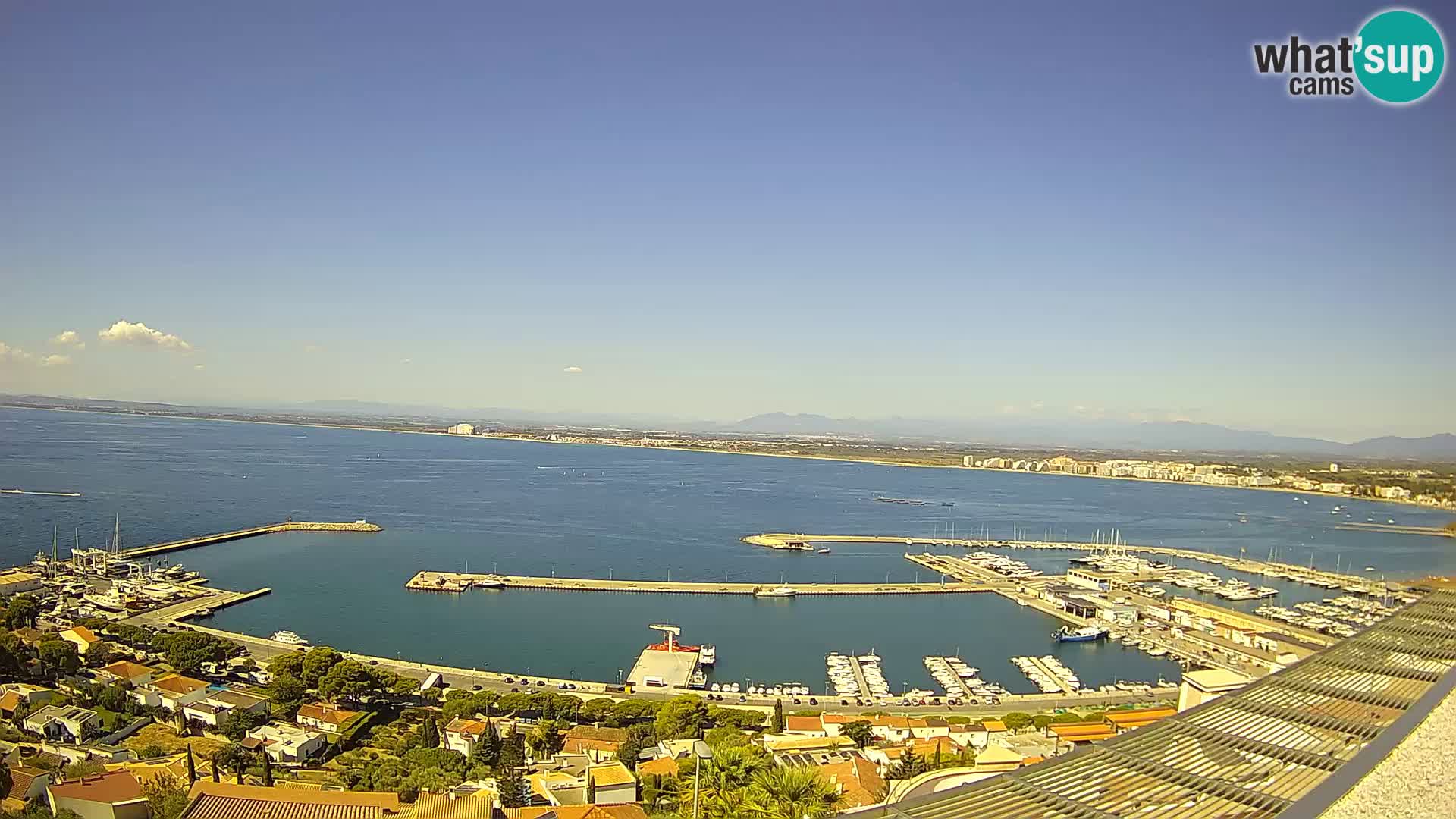 Roses – Puerto pesquero  y la bahía de Roses