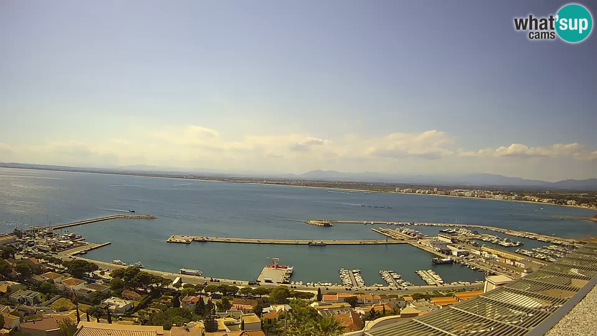 Roses –  Port de pêche  et la baie