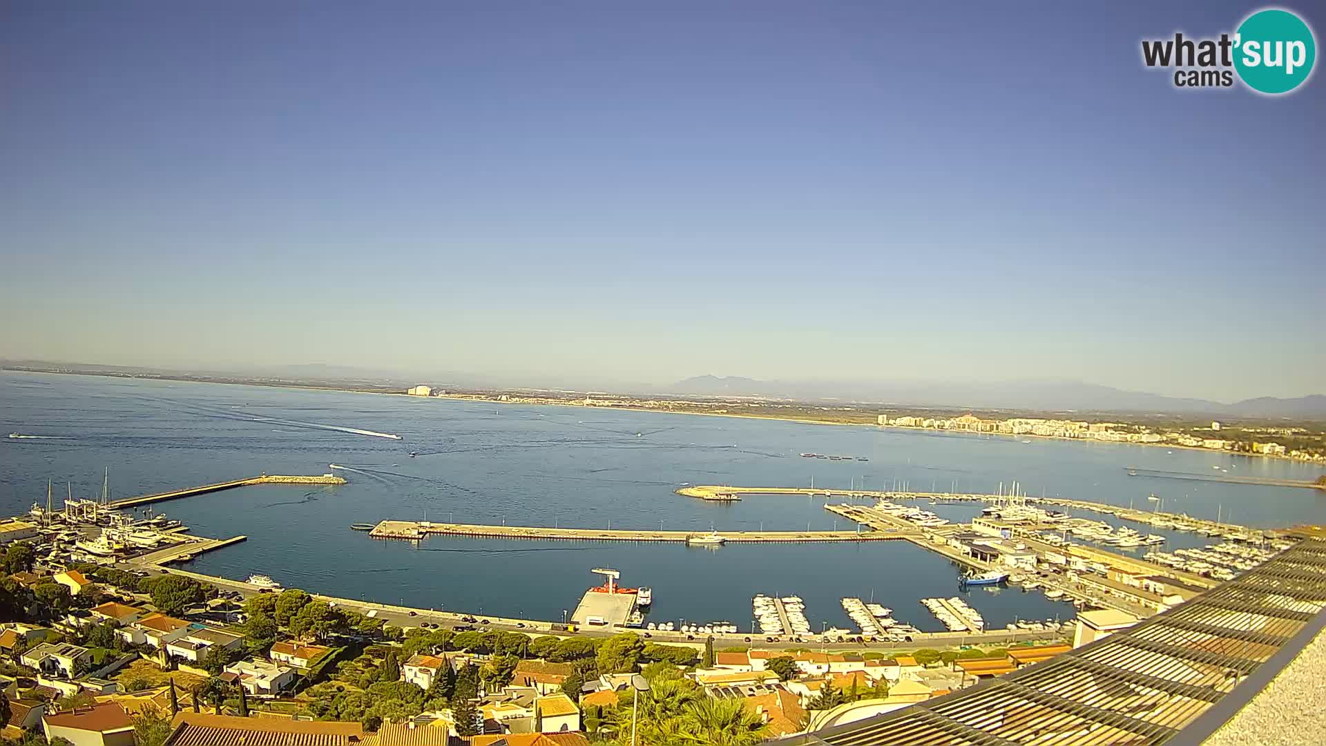 Roses –  Port de pêche  et la baie