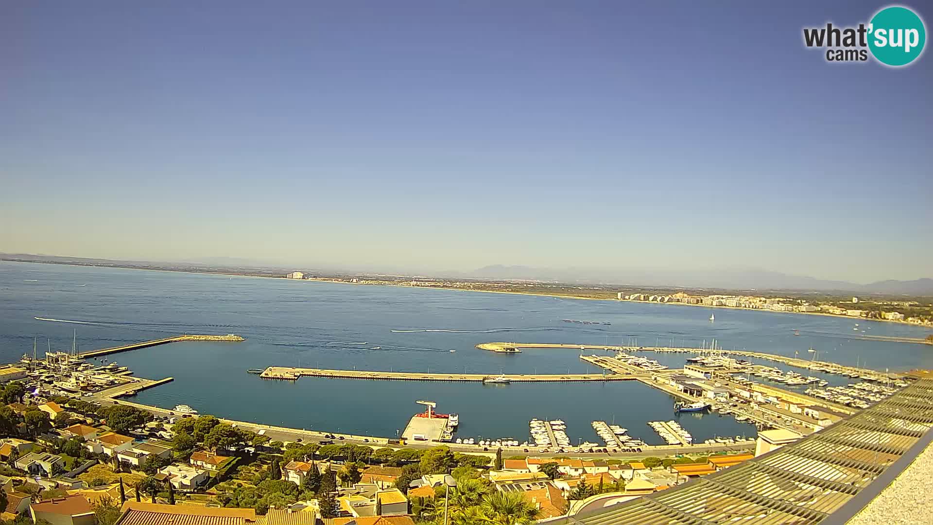 Roses – Puerto pesquero  y la bahía de Roses