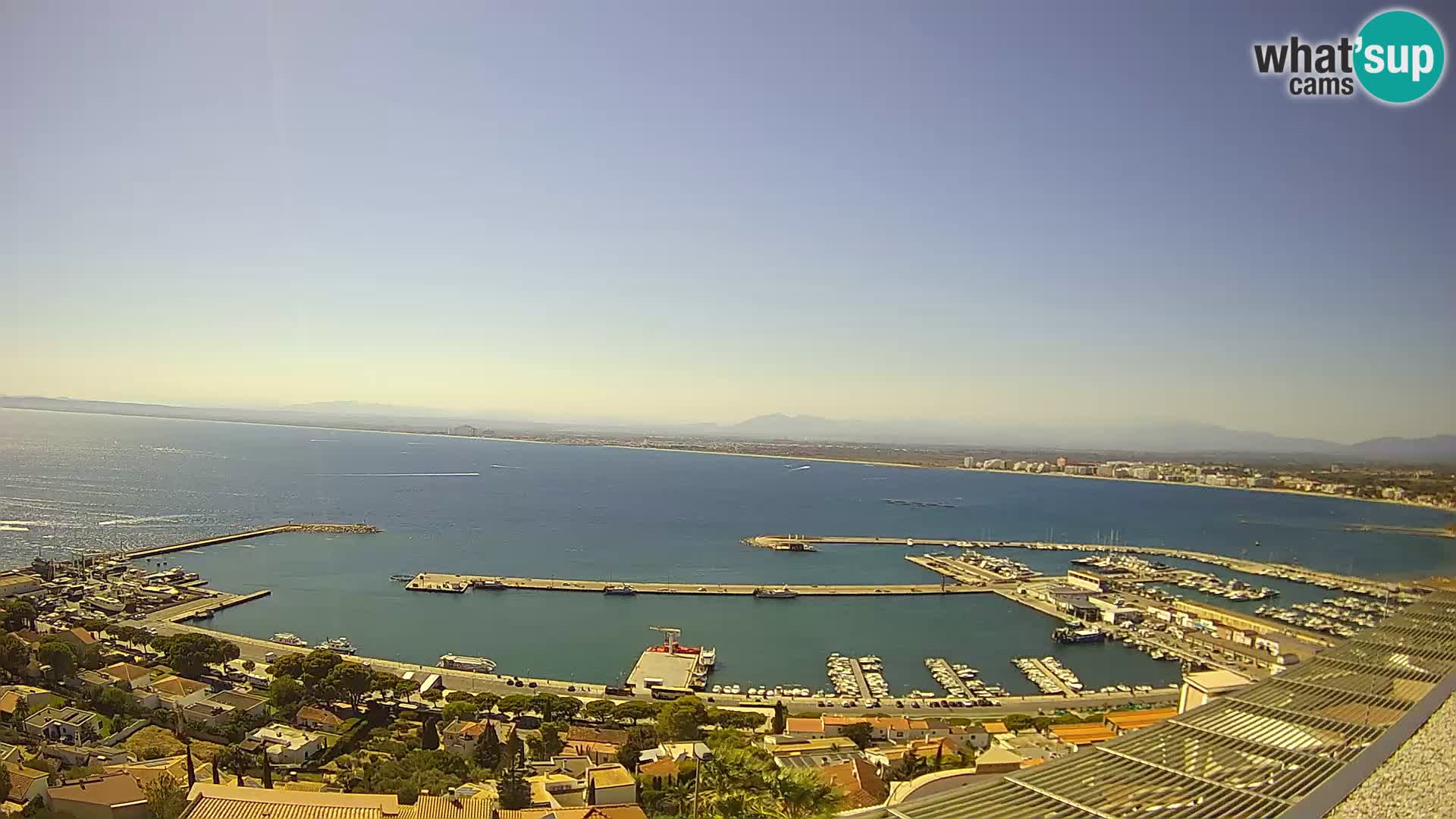 Roses –  Port de pêche  et la baie