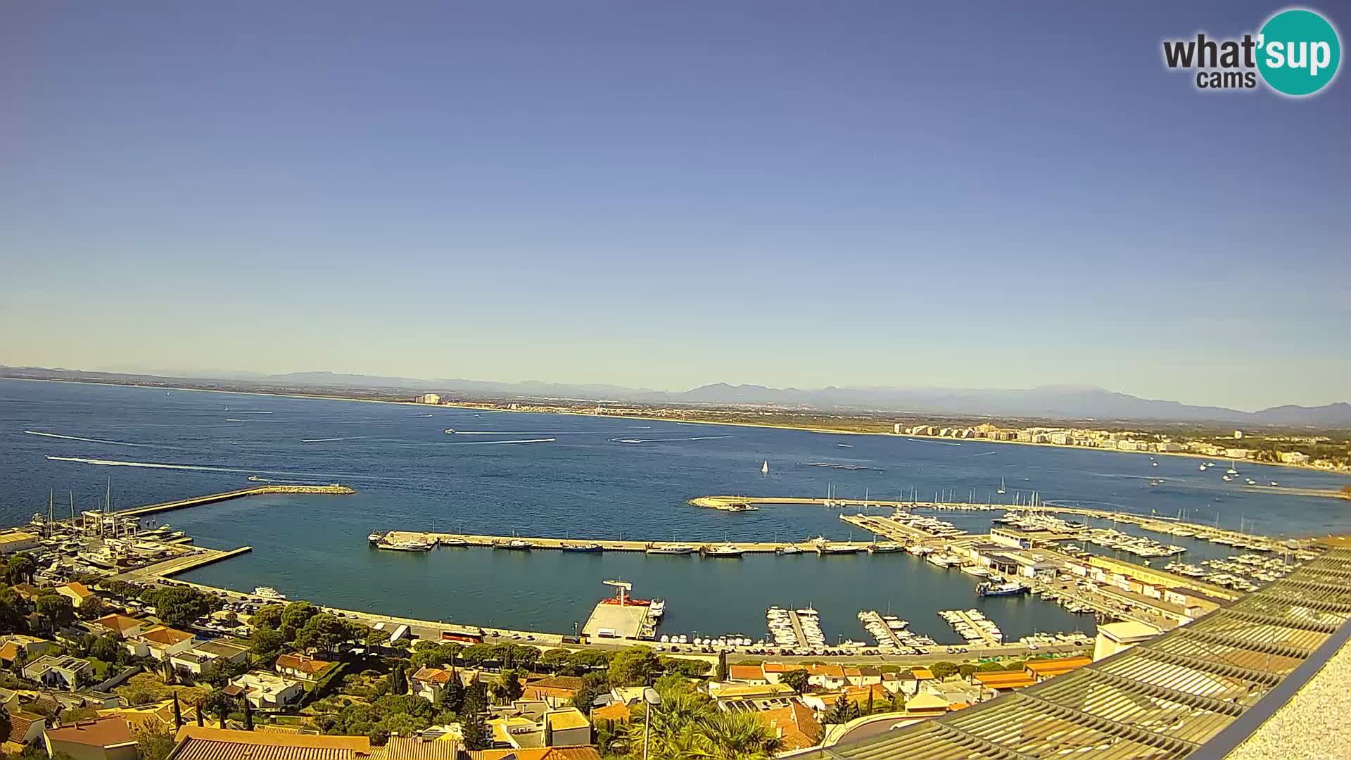 Roses –  Port de pêche  et la baie