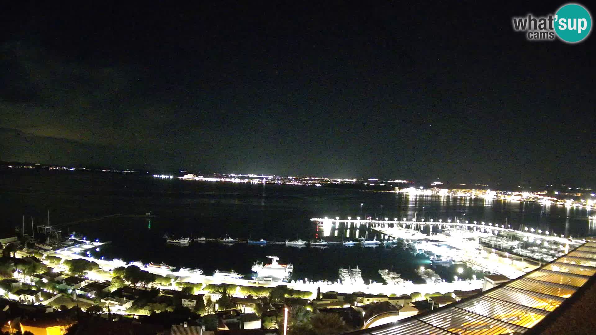 Livecam Hafen Roses – Fischereihafen und die Bucht