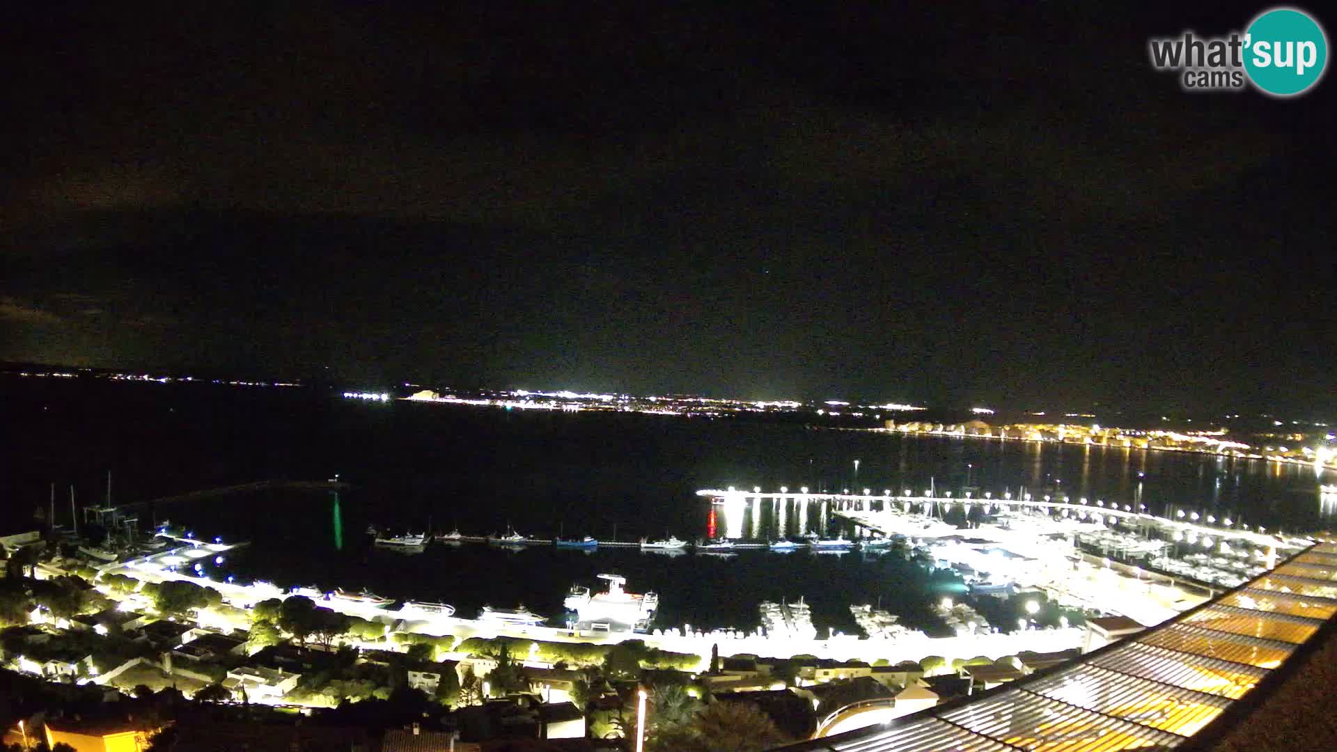 Livecam Hafen Roses –  Fischereihafen und die Bucht
