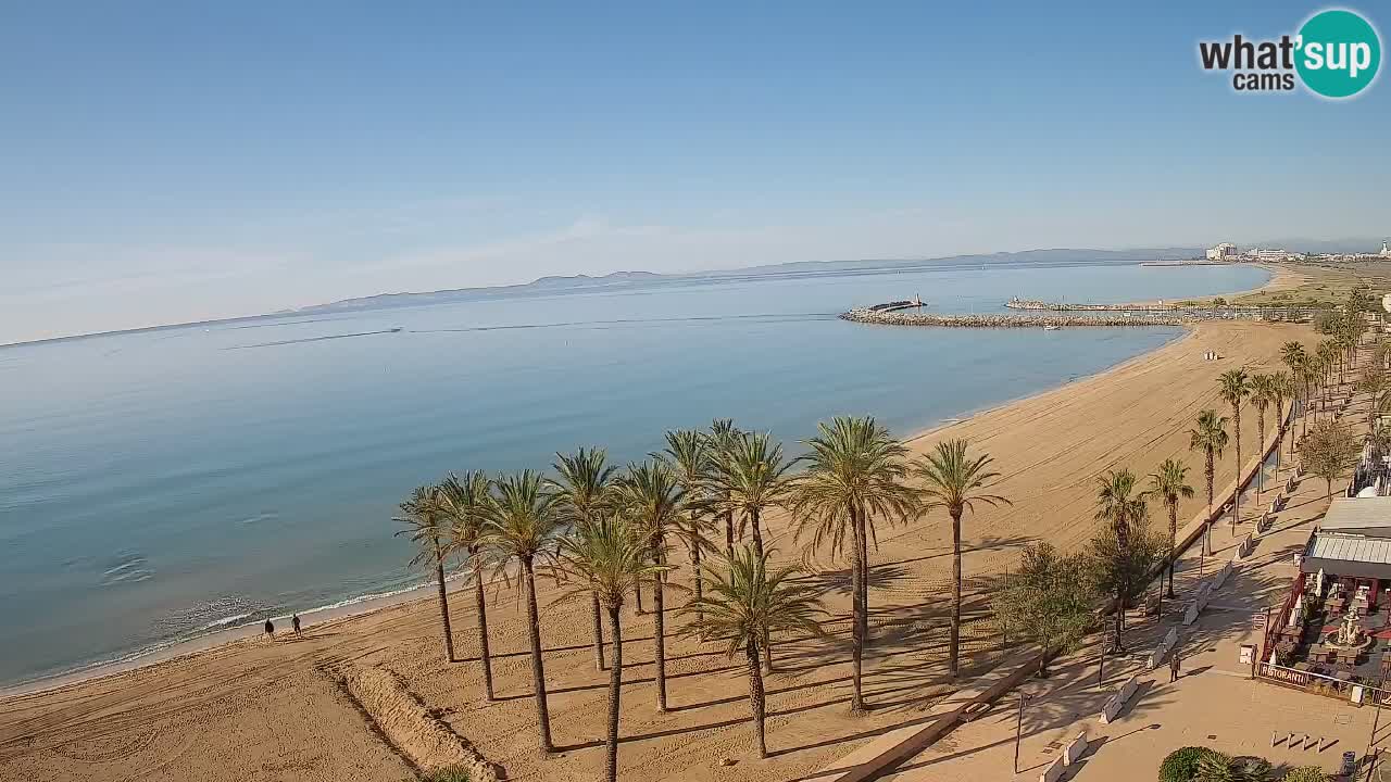 LIVEcam Roses plage – Hotel Montecarlo