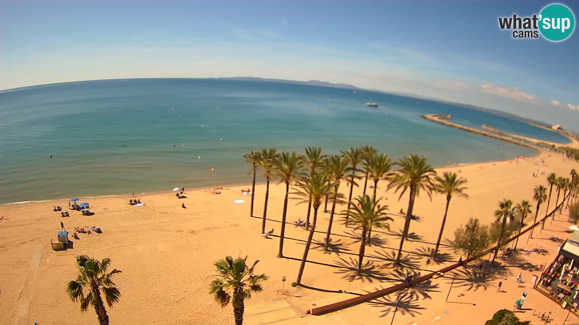 Webcam Live Roses spiaggia – Hotel MonteCarlo