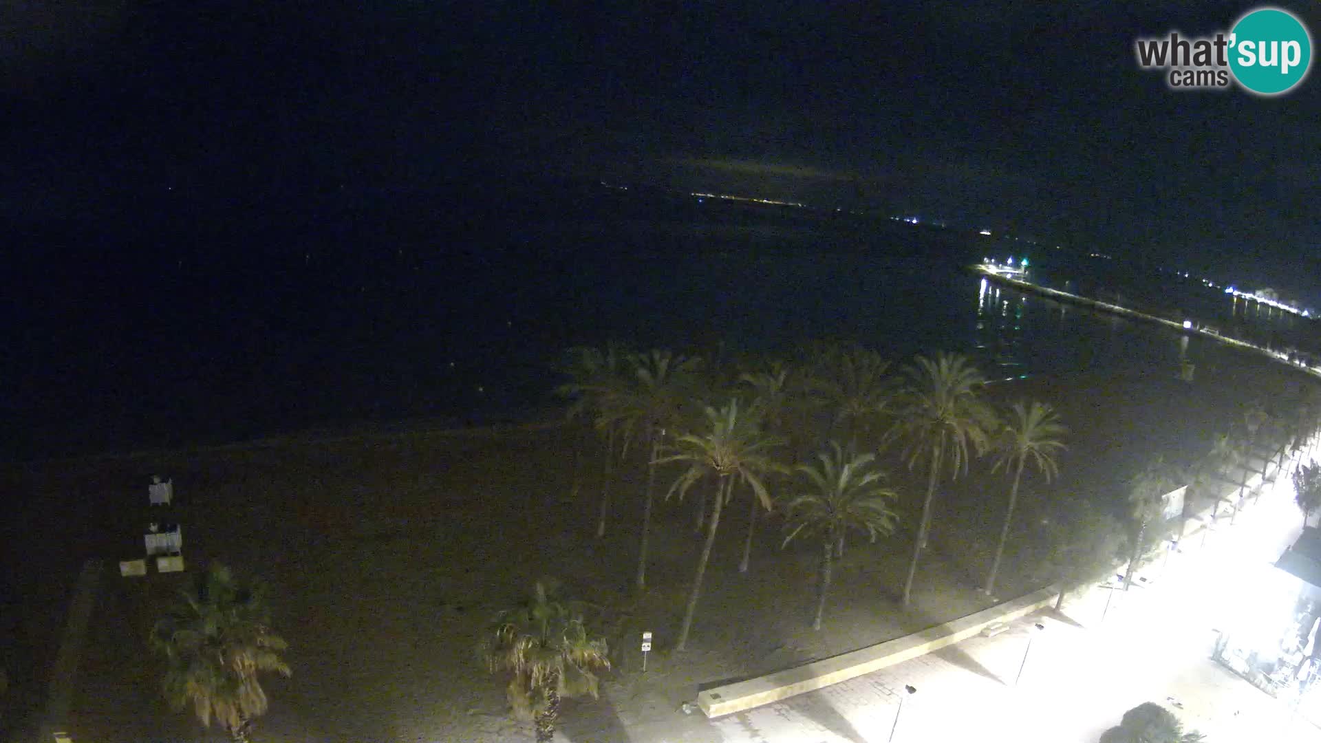 LIVEcam Roses plage – Hotel Montecarlo