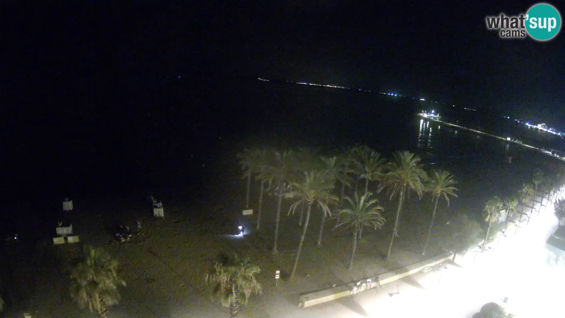 LIVEcam Roses plage – Hotel Montecarlo