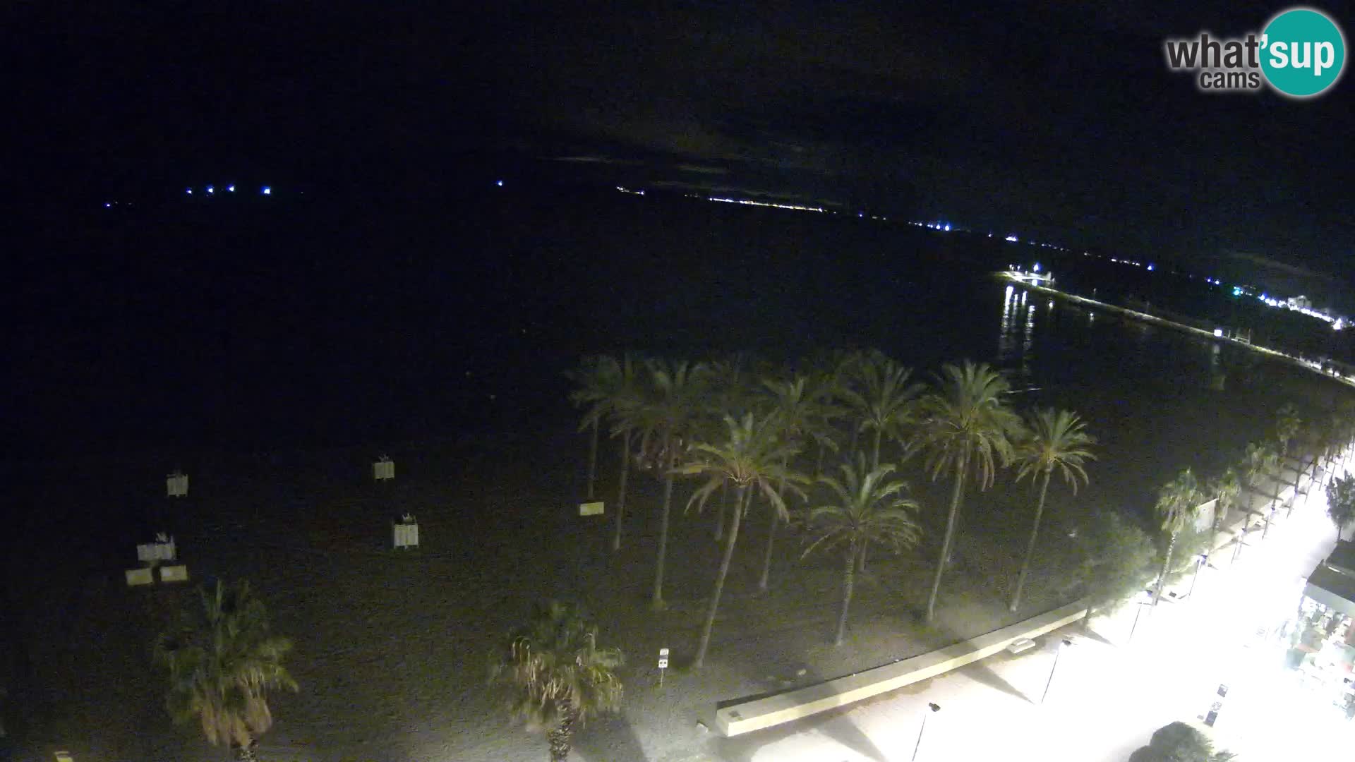 LIVEcam Roses plage – Hotel Montecarlo