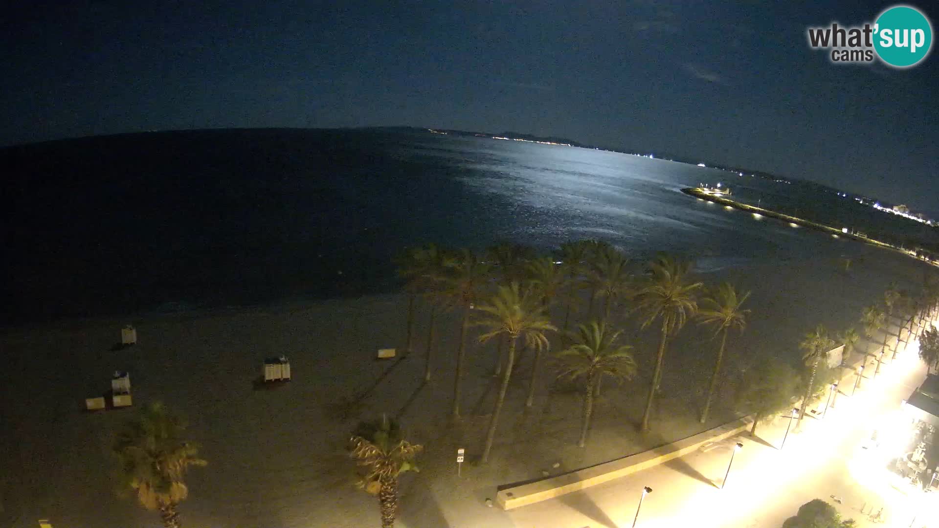 Webcam Roses Strand – Hotel Montecarlo