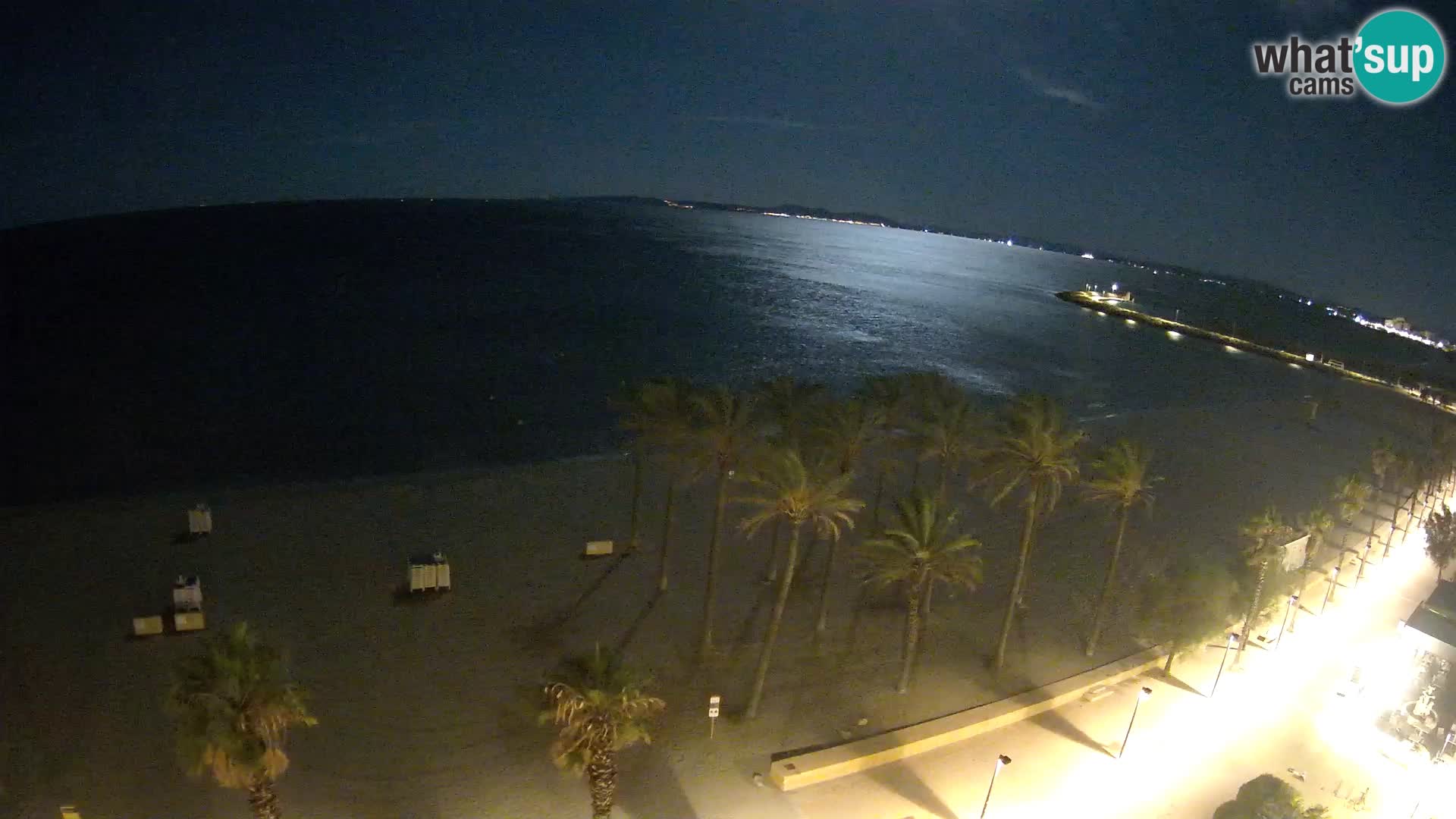 Webcam Roses Strand – Hotel Montecarlo