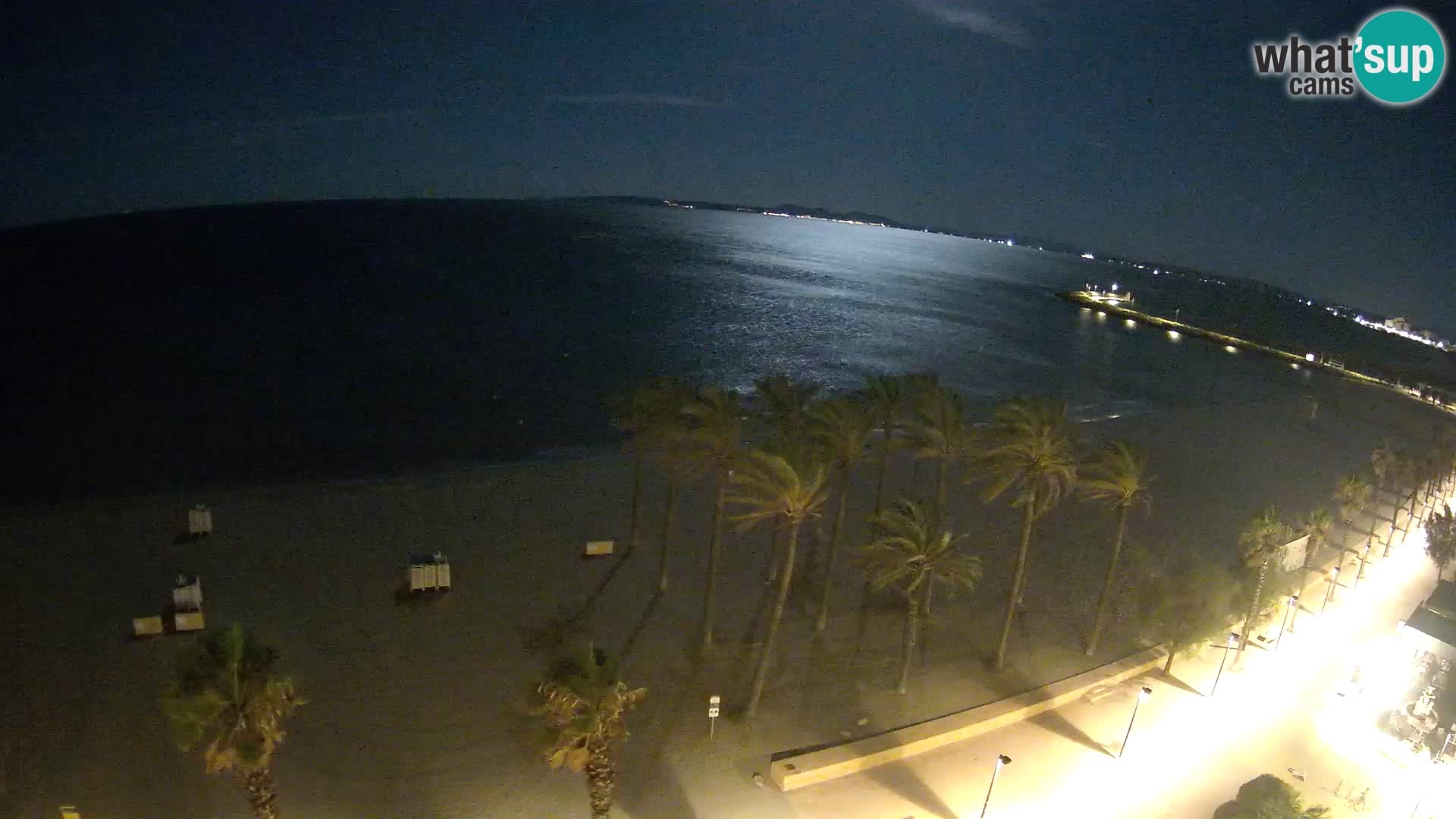 Webcam Roses Strand – Hotel Montecarlo