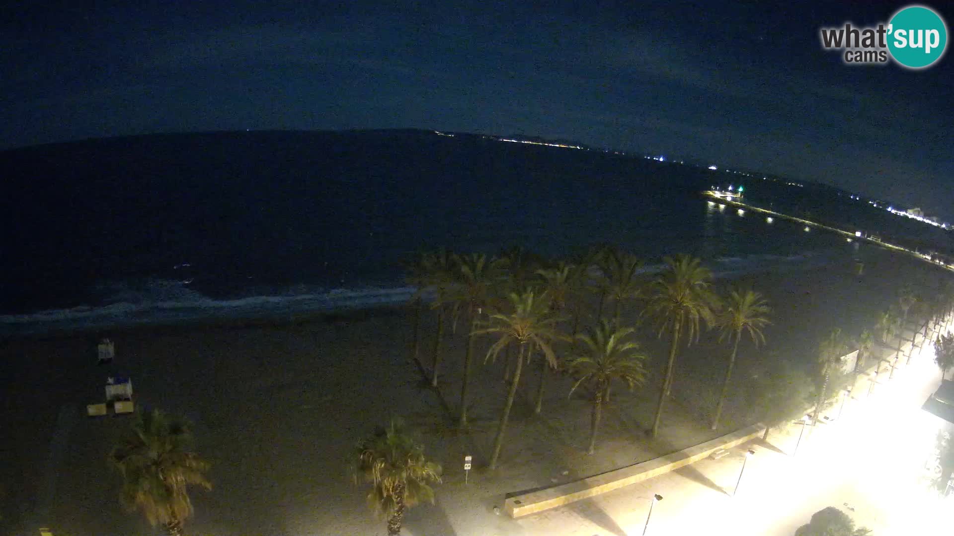 LIVEcam Roses plage – Hotel Montecarlo