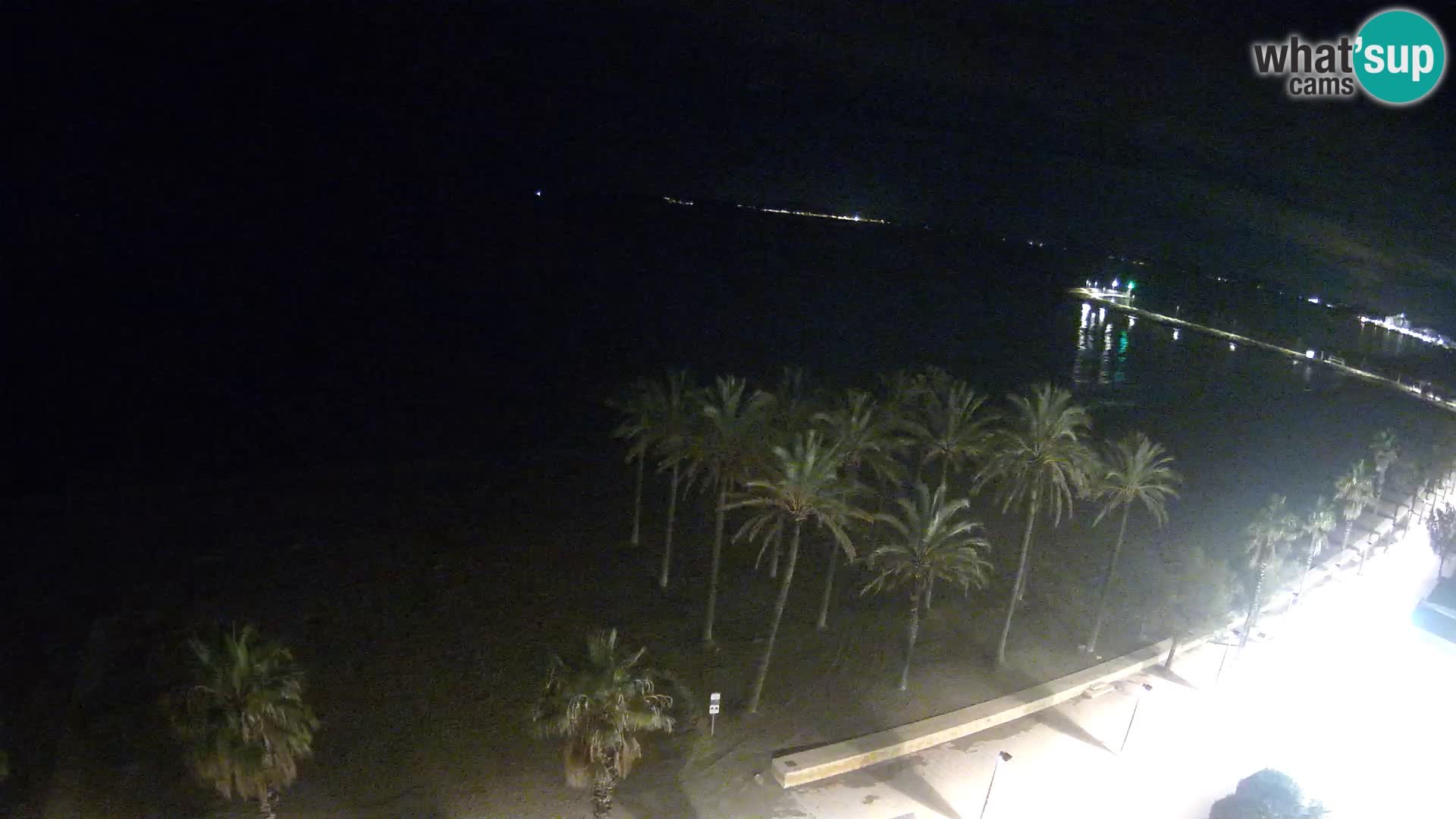 Webcam Roses Strand – Hotel Montecarlo