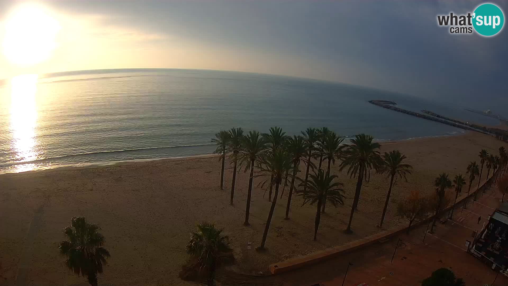 Webcam Roses Strand – Hotel Montecarlo