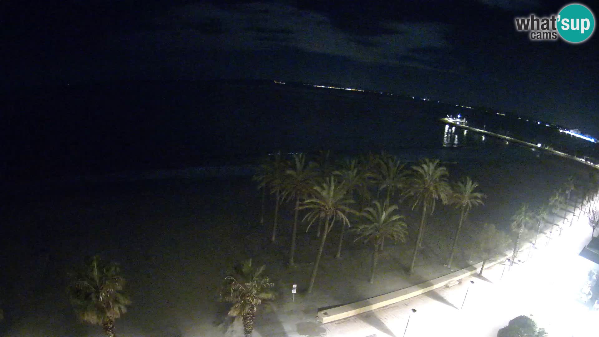 LIVEcam Roses plage – Hotel Montecarlo