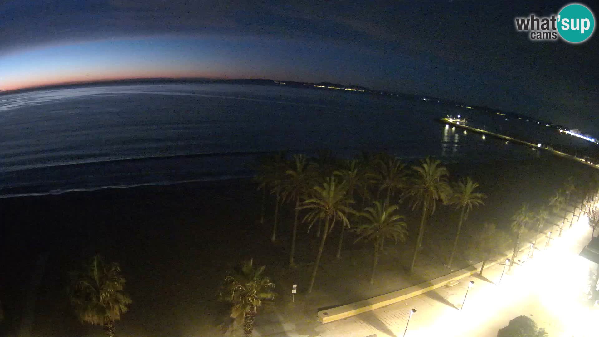 Webcam Roses Strand – Hotel Montecarlo