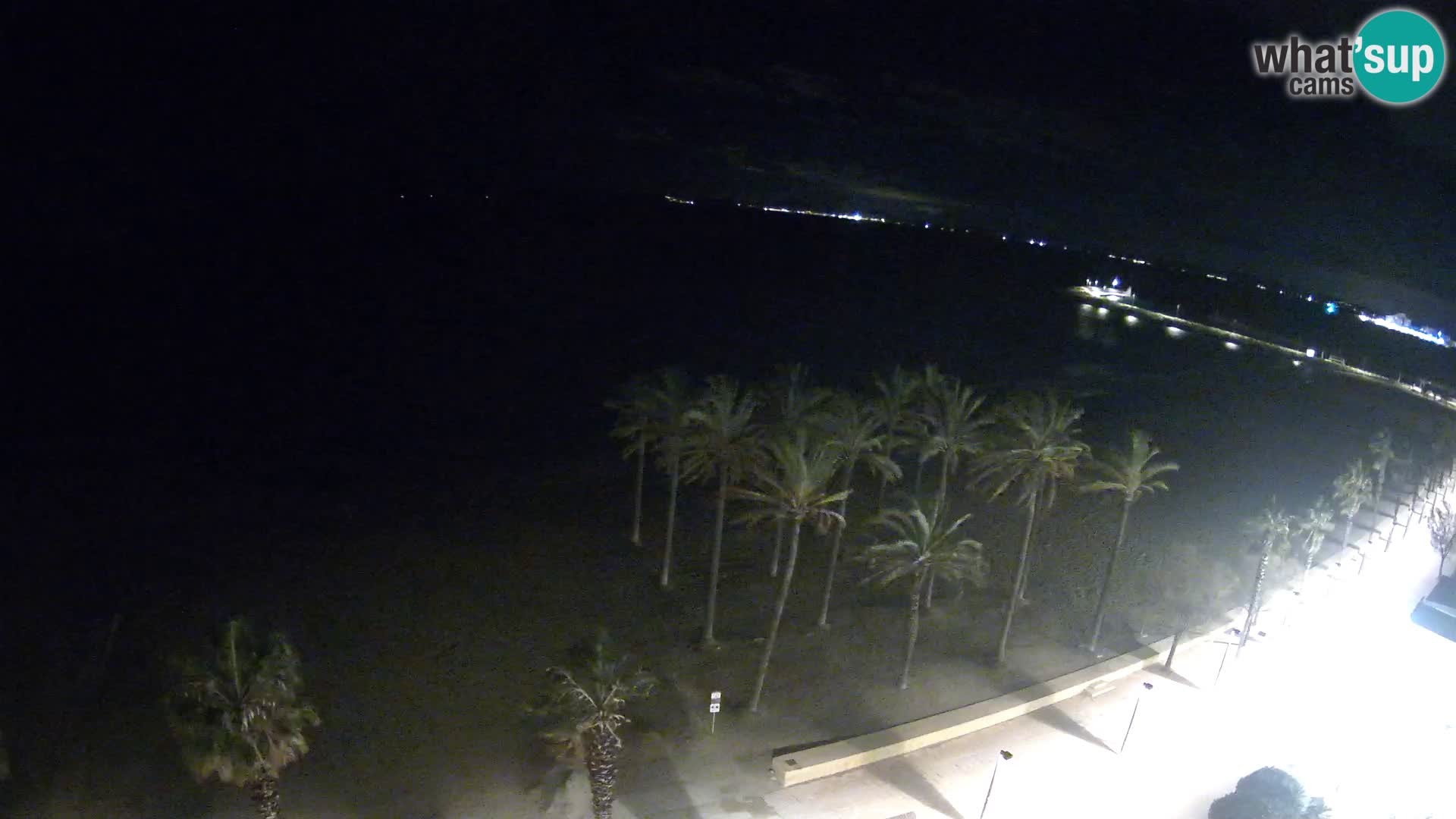 LIVEcam Roses plage – Hotel Montecarlo