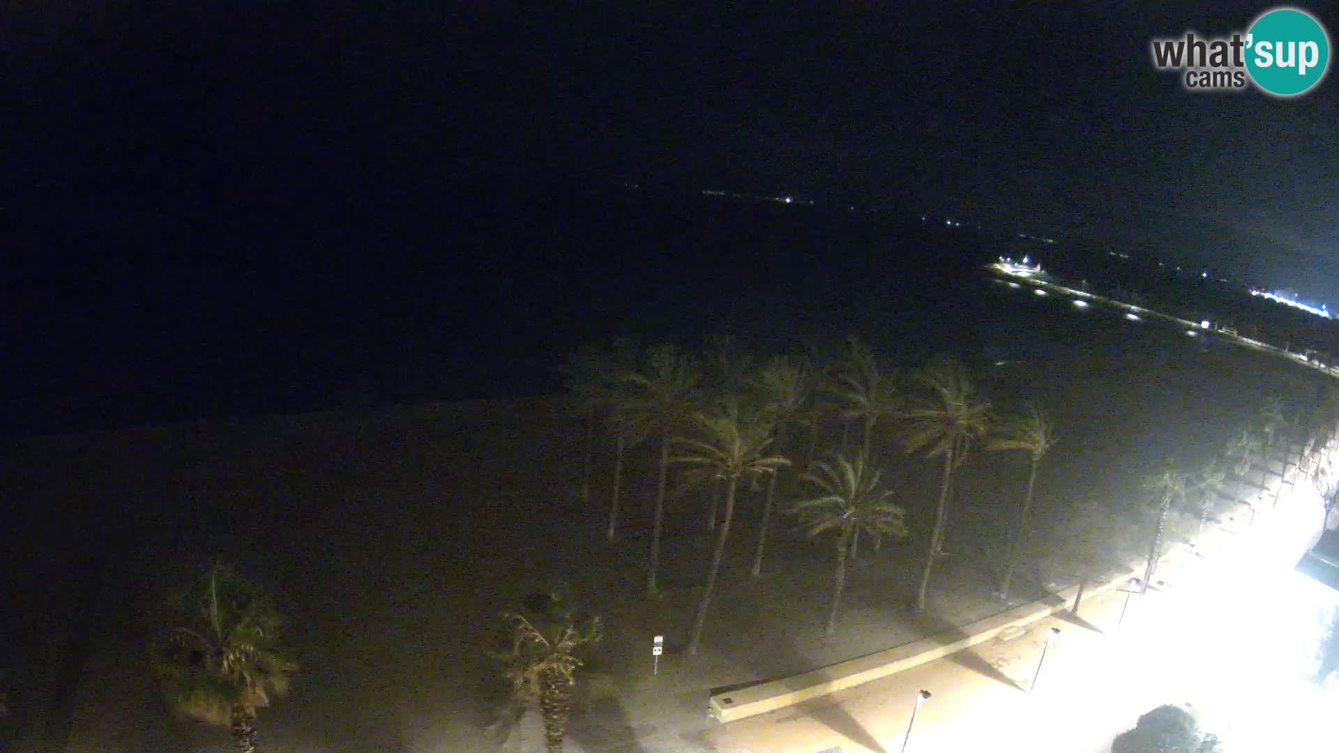 LIVEcam Roses plage – Hotel Montecarlo