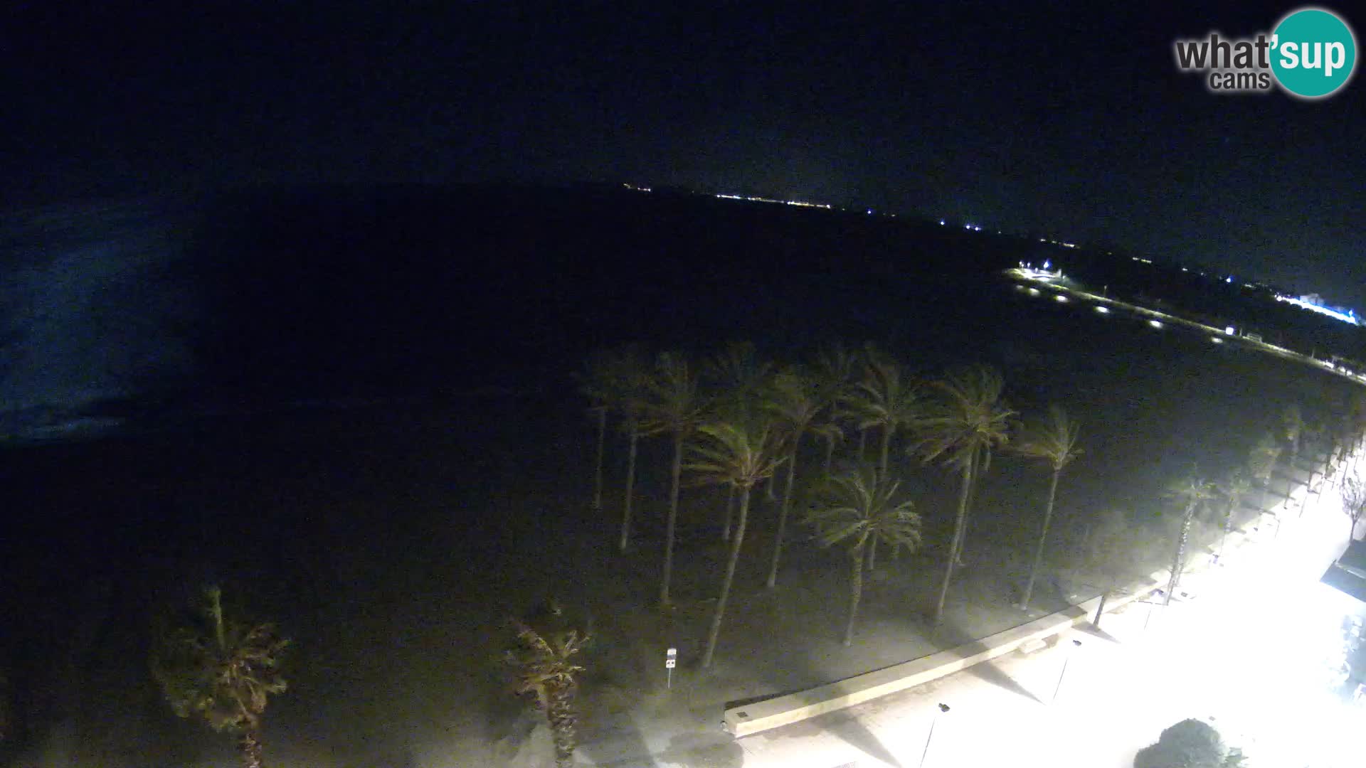 LIVEcam Roses plage – Hotel Montecarlo