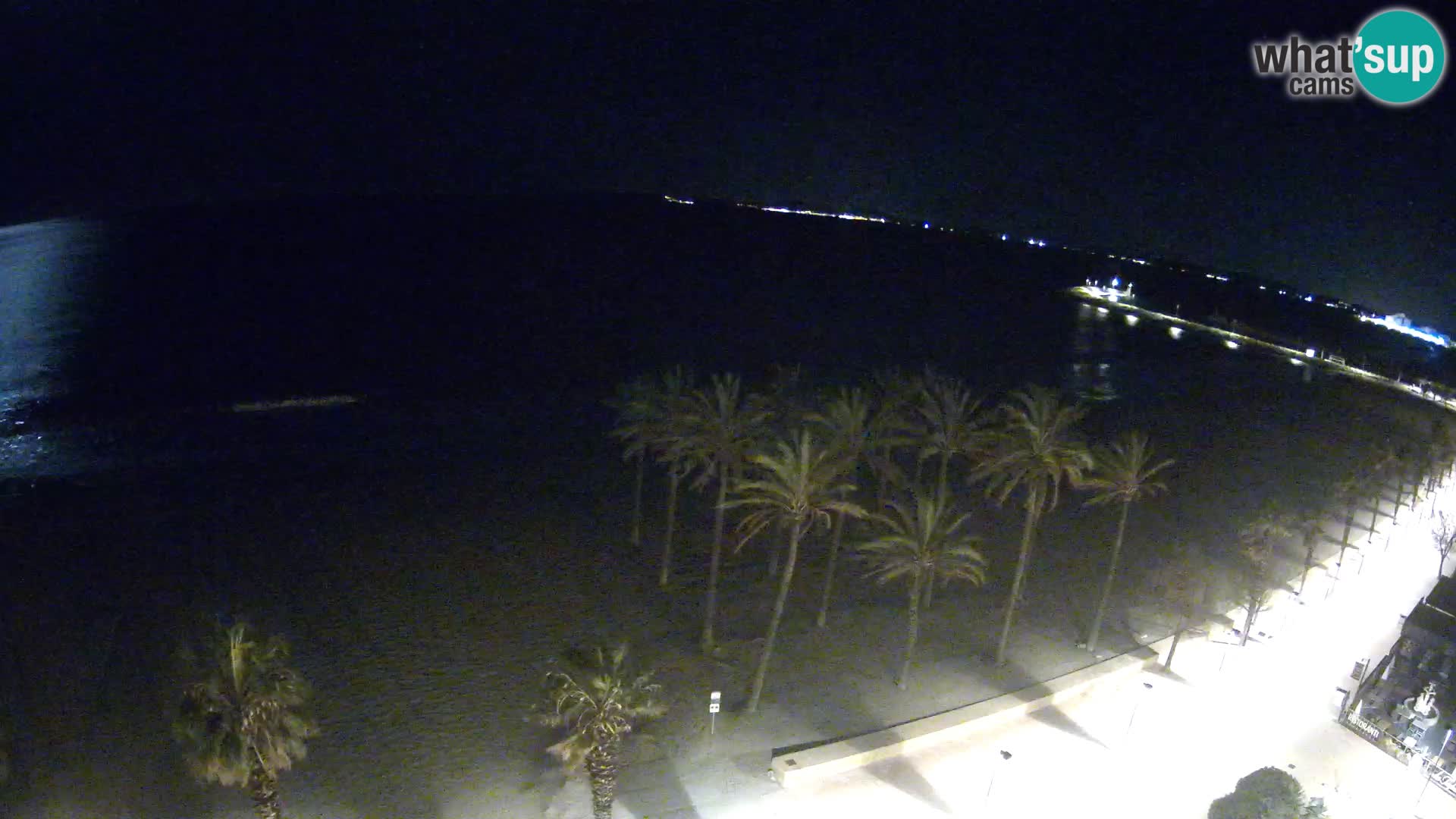 LIVEcam Roses plage – Hotel Montecarlo