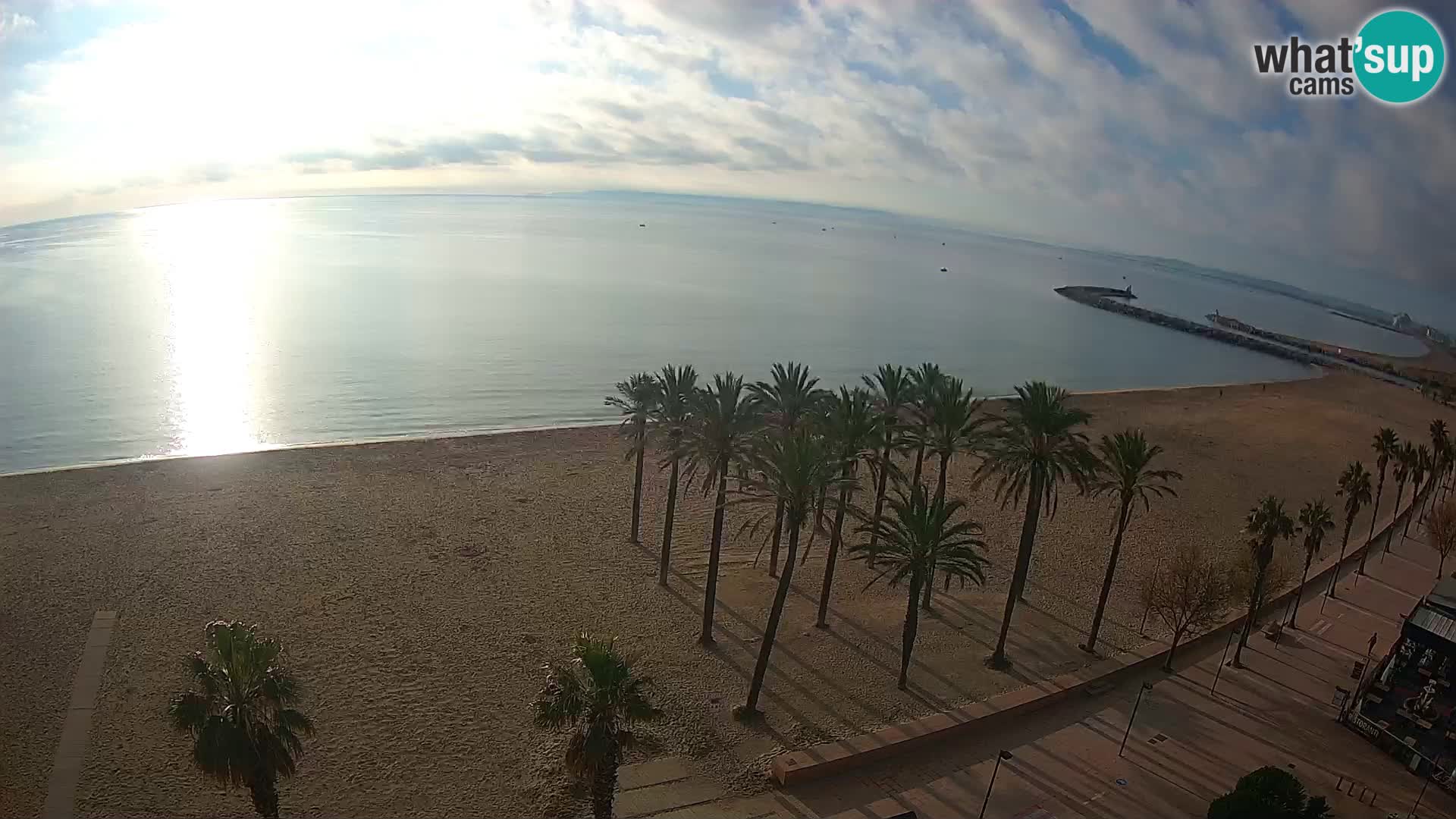 Webcam Live Roses spiaggia – Hotel MonteCarlo