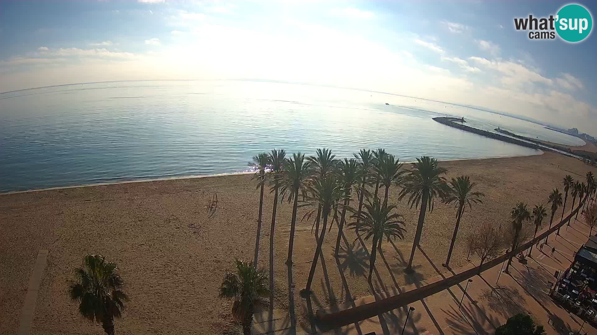 Webcam Live Roses spiaggia – Hotel MonteCarlo