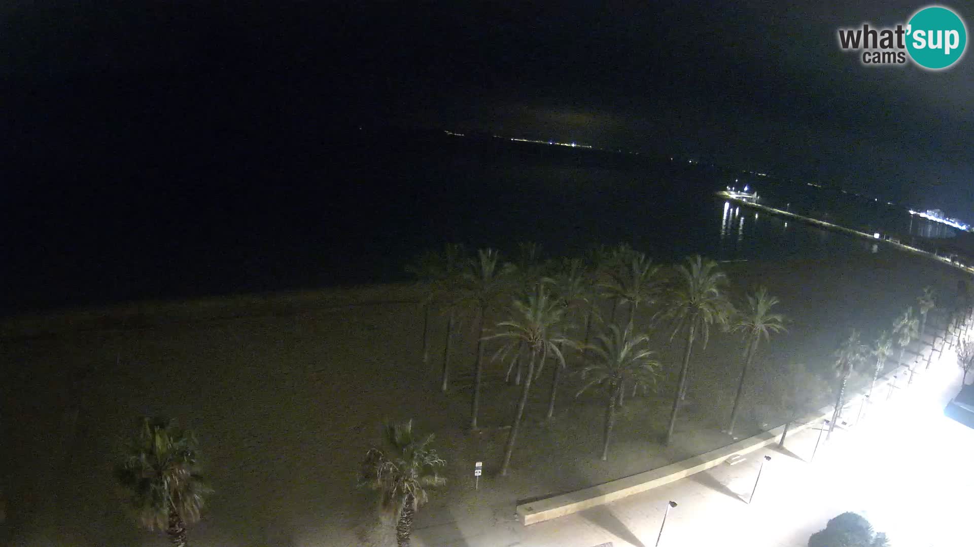 LIVEcam Roses plage – Hotel Montecarlo