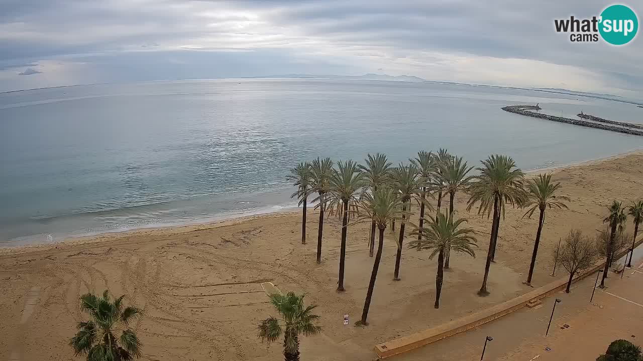 LIVEcam Roses plage – Hotel Montecarlo