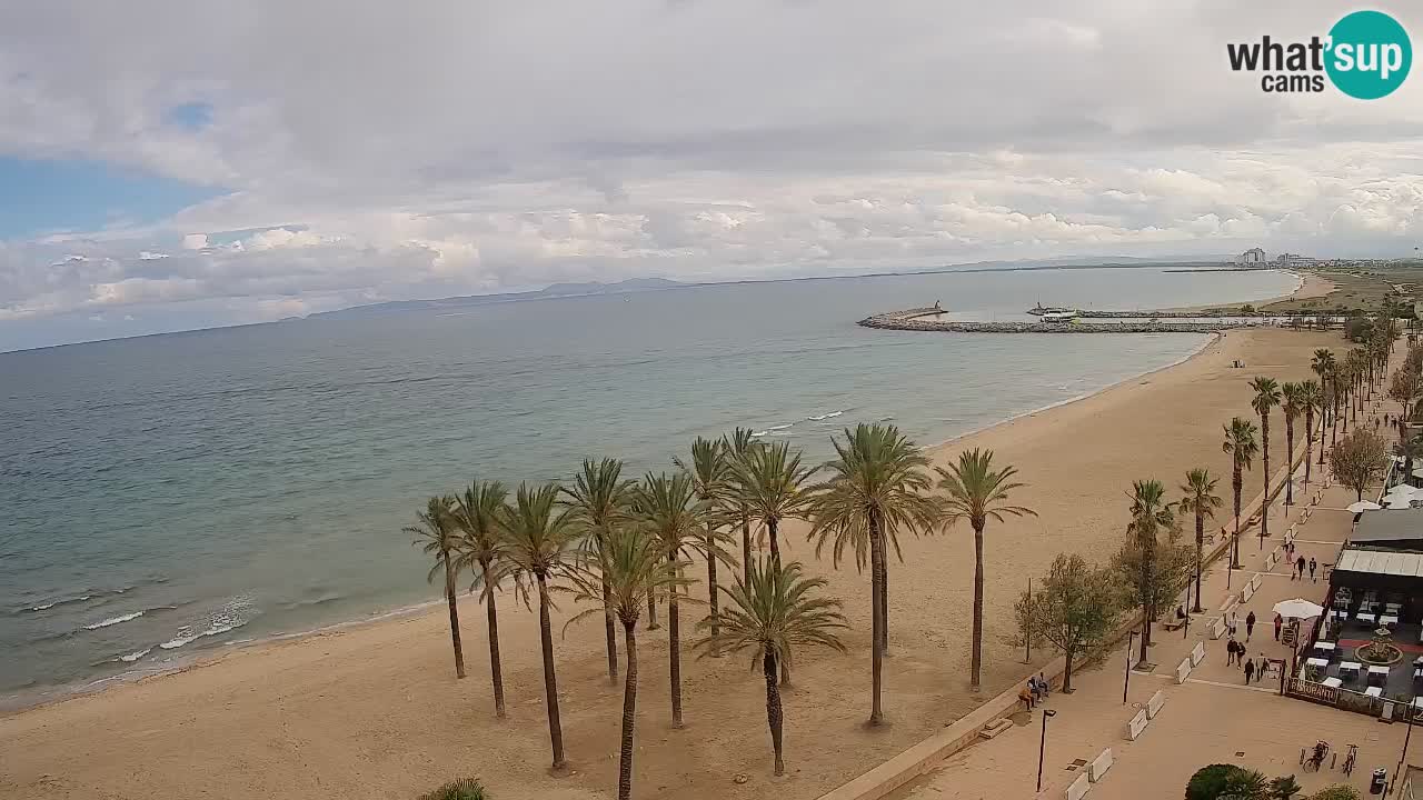 LIVEcam Roses plage – Hotel Montecarlo