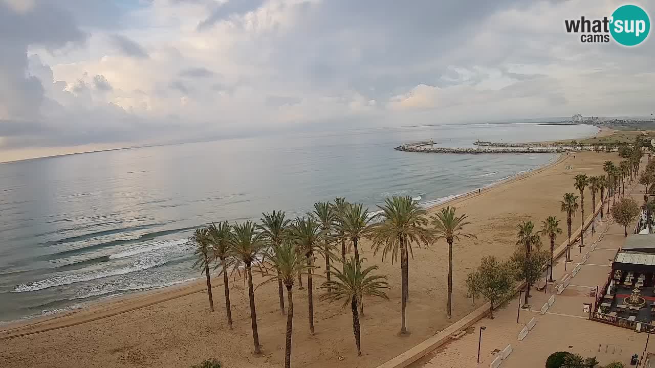 LIVEcam Roses plage – Hotel Montecarlo