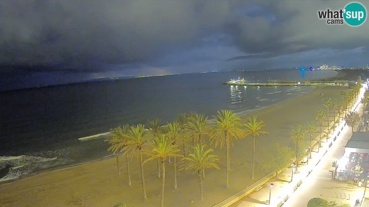 LIVEcam Roses plage – Hotel Montecarlo