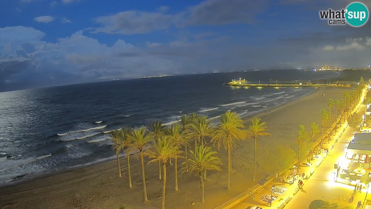 LIVEcam Roses plage – Hotel Montecarlo