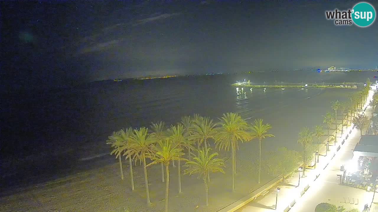 LIVEcam Roses plage – Hotel Montecarlo