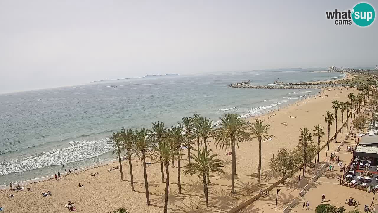 LIVEcam Roses plage – Hotel Montecarlo