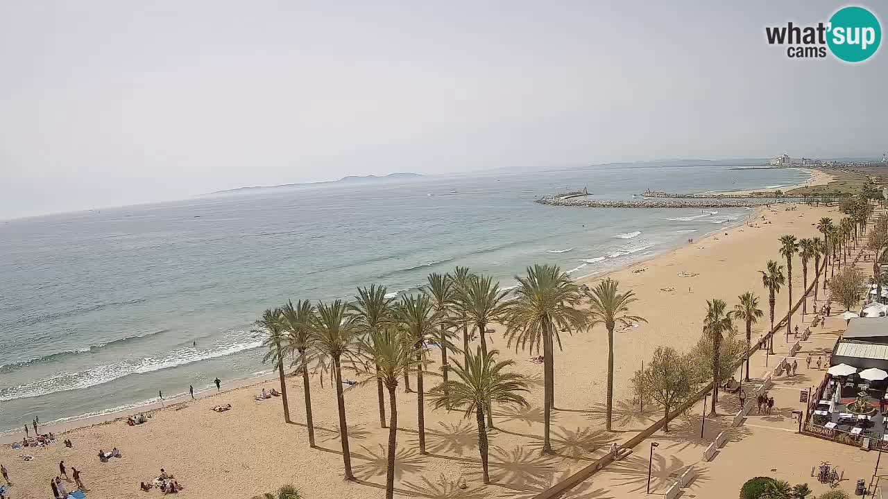 LIVEcam Roses plage – Hotel Montecarlo