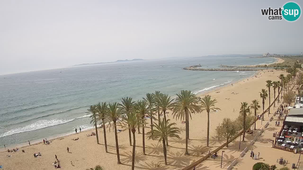 LIVEcam Roses plage – Hotel Montecarlo